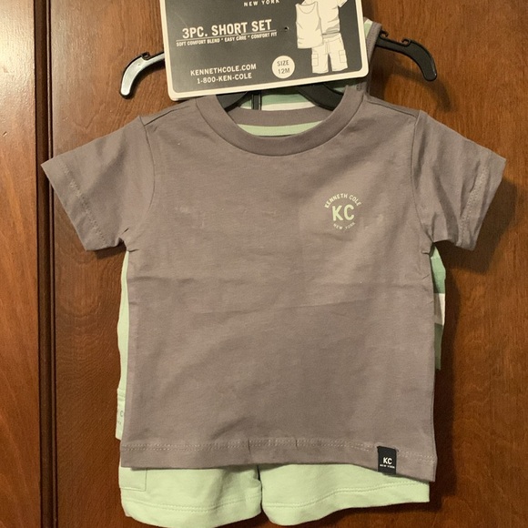 Brand new Kenneth Cole three piece short set for toddler boys πππ - Picture 12 of 13
